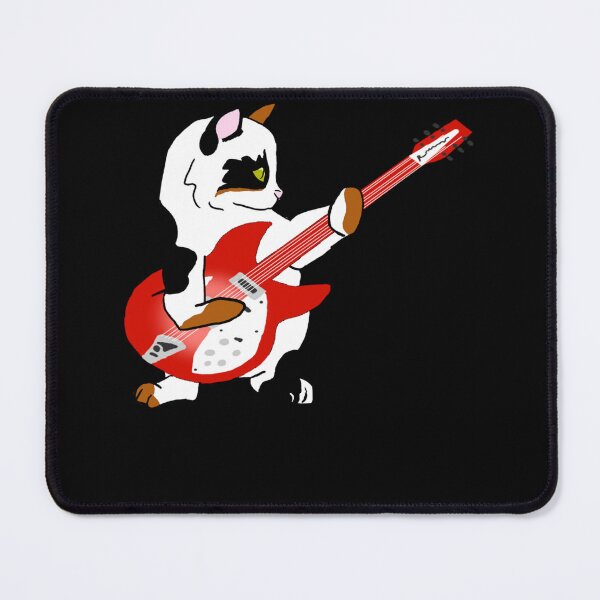 Item preview, Cat Playing Rickenbacker 330 Sticker designed and sold by allysonhat.