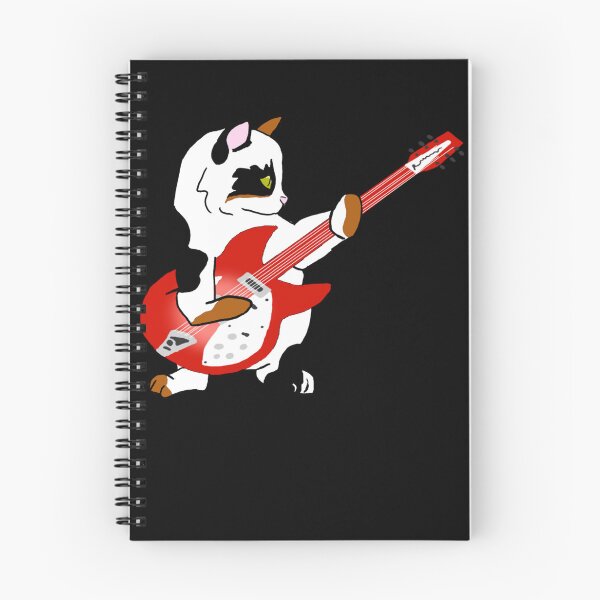 Item preview, Cat Playing Rickenbacker 330 Sticker designed and sold by allysonhat.