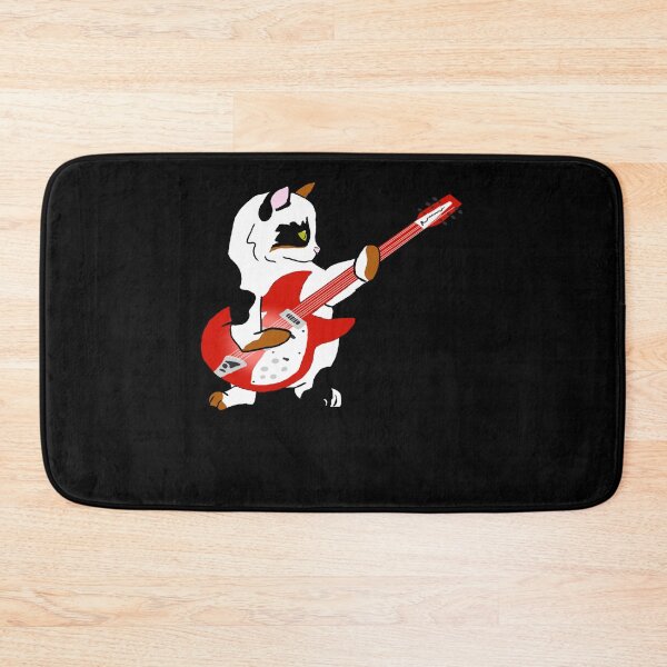 Item preview, Cat Playing Rickenbacker 330 Sticker designed and sold by allysonhat.