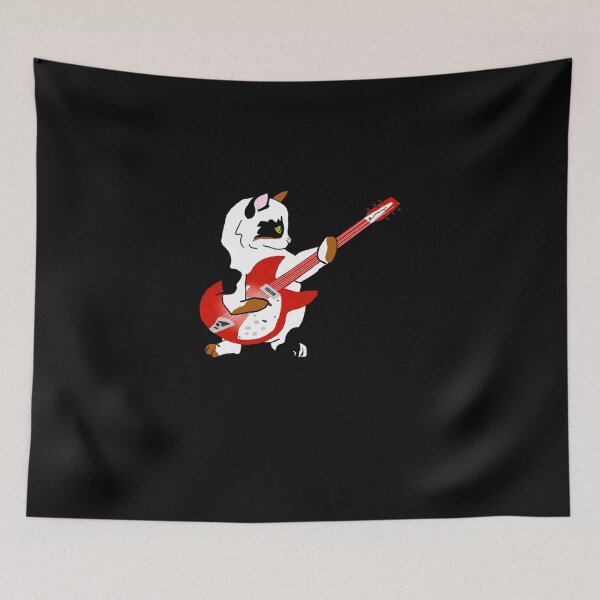 Item preview, Cat Playing Rickenbacker 330 Sticker designed and sold by allysonhat.