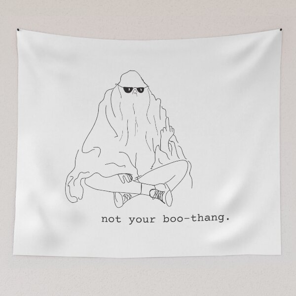 Item preview, Not Your Boo Thang Ghost Pun Design  designed and sold by EAMulderrig.