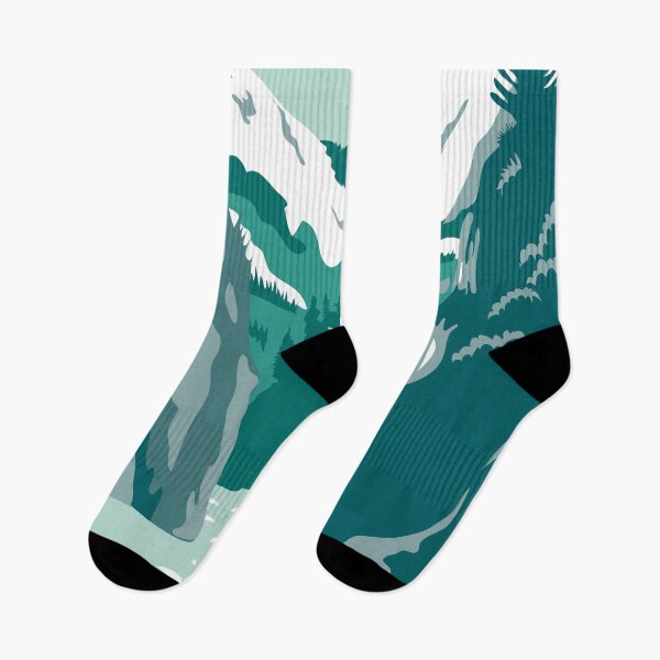 Item preview, Kenai Fjords National Park Alaska Vintage designed and sold by KrisSidDesigns.