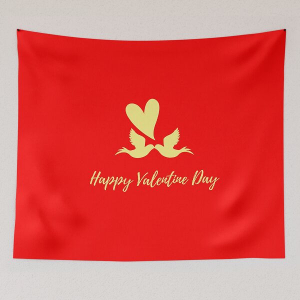 Item preview, Happy valentine day, Be happy, love is the life designed and sold by Sanaa95-21BK.