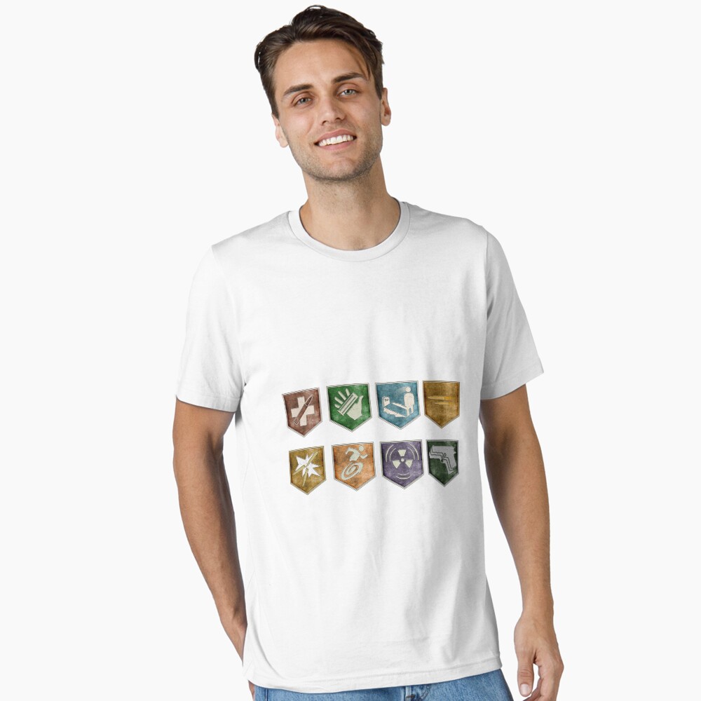 Vista previa del artículo con la obra «Camiseta esencial», diseñado y vendido por teaisfantastic.