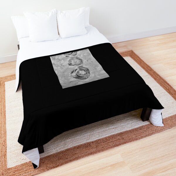Tourner en rond - Abstrait, Reproduction Couvre-lit
