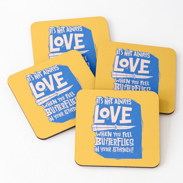 Item preview, It's not always love when you feel butterflies in your stomach designed and sold by Mircea Iliescu.