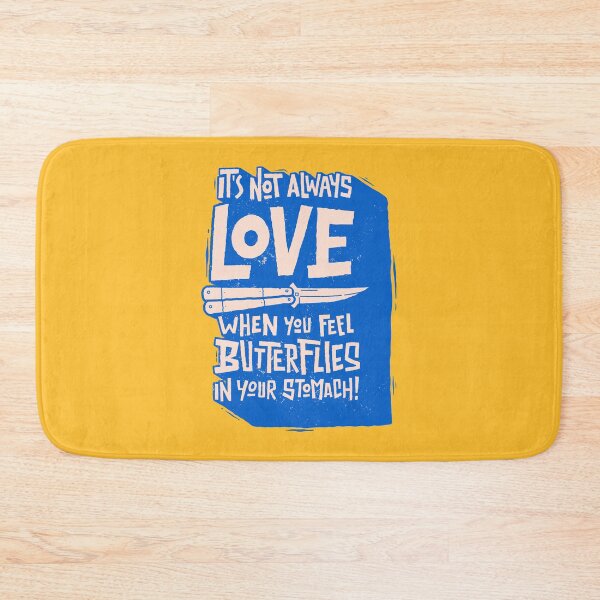 Item preview, It's not always love when you feel butterflies in your stomach designed and sold by Mircea Iliescu.