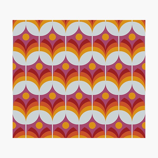Item preview, 70s Mod Tulips designed and sold by Gabriela Simon.