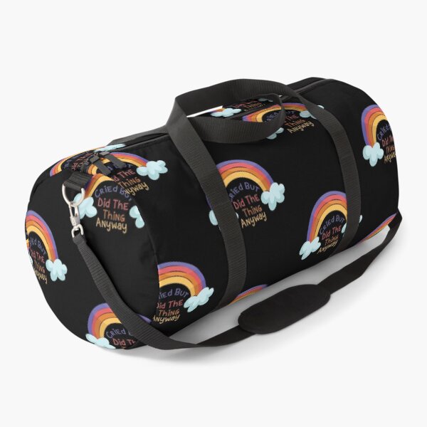 Item preview, Cried But Did The Thing Funny Colorful Cute Gift Rainbow Design Funny Saying For Womam Man designed and sold by pedrored369.