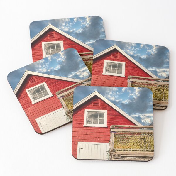 Item preview,  PEI Lobster Traps on the Wharf 3 designed and sold by onepony.