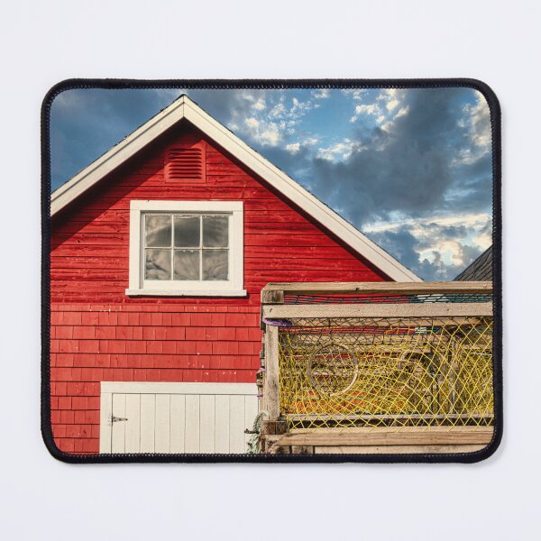 Item preview, PEI Lobster Traps on the Wharf 3 designed and sold by onepony.