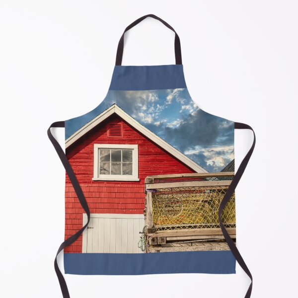 Item preview, PEI Lobster Traps on the Wharf 3 designed and sold by onepony.