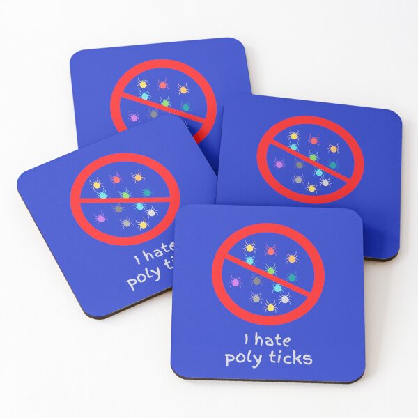 Item preview, I hate poly ticks 2.0 designed and sold by dreamerv3.