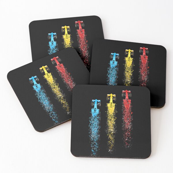 Item preview, Formula 1 cars racing and disintegrating designed and sold by Dimitrius.