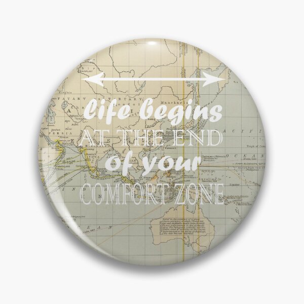 Item preview, Life Begins at the End of your Comfort Zone designed and sold by Adidit.