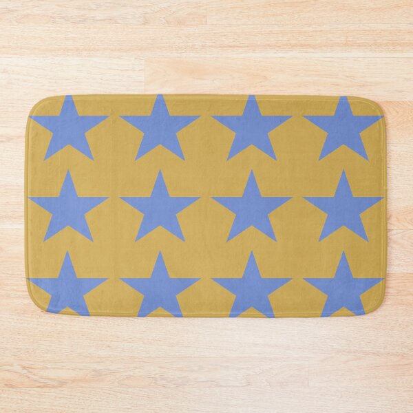 Item preview, Large DANUBE BLUE and GOLD STARS designed and sold by RachelMacht.