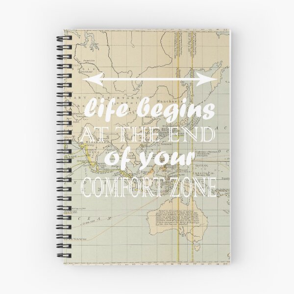 Item preview, Life Begins at the End of your Comfort Zone designed and sold by Adidit.