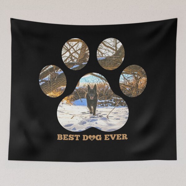 Item preview, Black German Shepherd Paw designed and sold by momofdoggos.