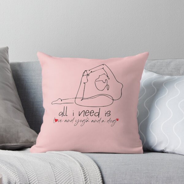 Item preview,  All I Need Is Love and Yoga and A Dog Retro Vintage T-Shirt, Dog Mama Shirt, Yoga Mom Shirt, Funny Fur Mom Life Shirt designed and sold by NewAdventure.