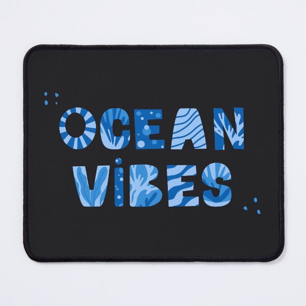 Item preview, "Ocean vibes" decorative lettering designed and sold by Eridanka.