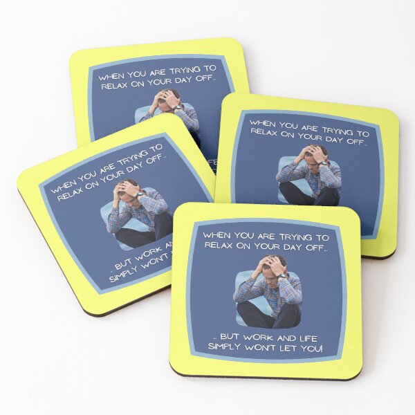 Item preview, Work & life getting you down Design designed and sold by CoyoteGifts.