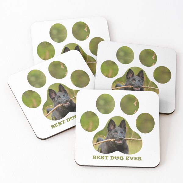 Item preview, Black German Shepherd Paw designed and sold by momofdoggos.