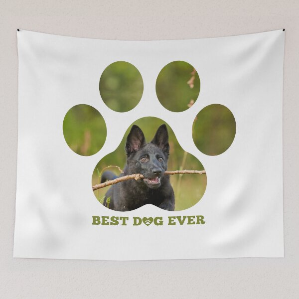 Item preview, Black German Shepherd Paw designed and sold by momofdoggos.