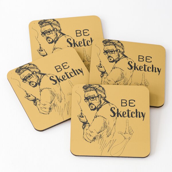 Item preview, BE SKETCHY! designed and sold by SantiRomanArt.