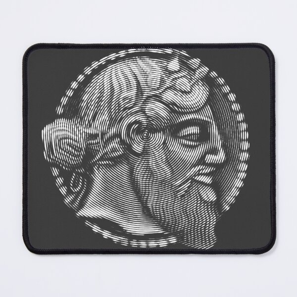 Item preview, portrait of Dionysus aka Bacchus , God of  winemaking and wine designed and sold by close-up.biz.