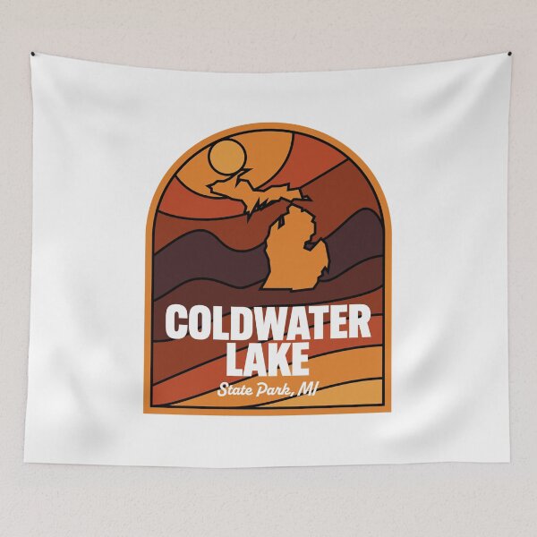 Item preview, Coldwater Lake State Park Michigan designed and sold by HalpinDesign.
