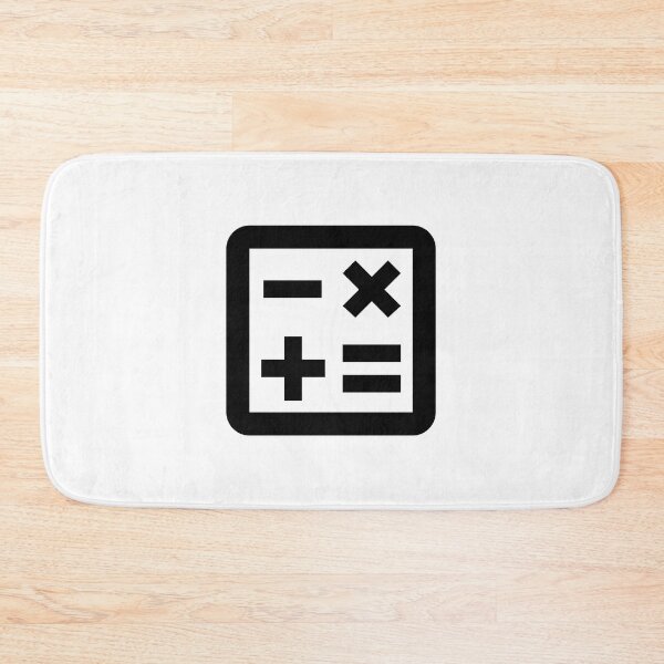 Item preview, MDI calculator-variant-outline designed and sold by GnarlyFurtardo.