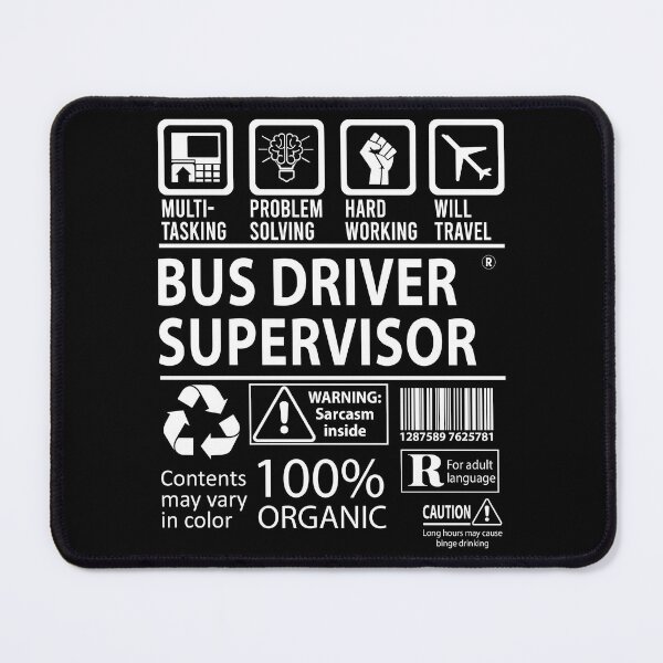 Item preview, Bus Driver Supervisor T Shirt - MultiTasking Certified Job Gift Item Tee designed and sold by sabinacsnm.