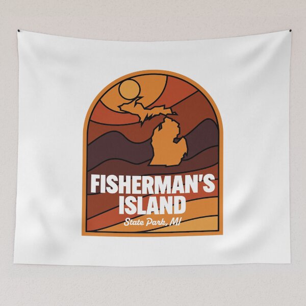 Item preview, Fisherman's Island State Park Michigan designed and sold by HalpinDesign.