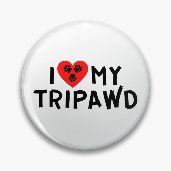 Item preview, I Heart My Tripawd designed and sold by thefinishedswan.