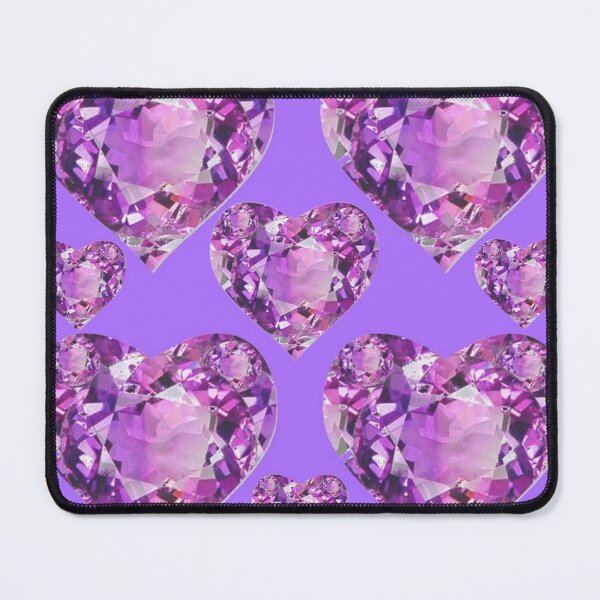 Item preview, PURPLE AMEYHYST FEBRUARY GEMSTONE HEARTS designed and sold by sharlesart.