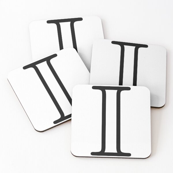 Item preview, Set of Imaginary Numbers Mathematics Symbol designed and sold by MathemagicianPi.
