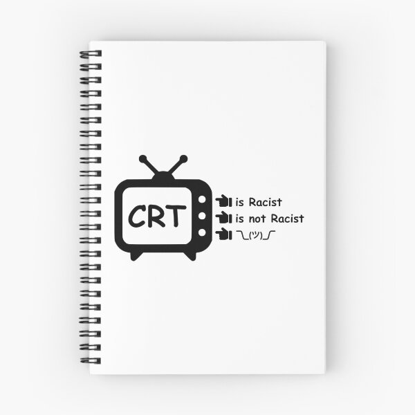 Item preview, CRT is Racist. CRT is not Racist. Shrug. designed and sold by PlacidHinds.