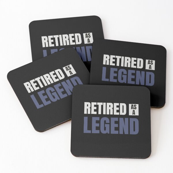 Item preview, Retired As A Legend designed and sold by sherwinc.