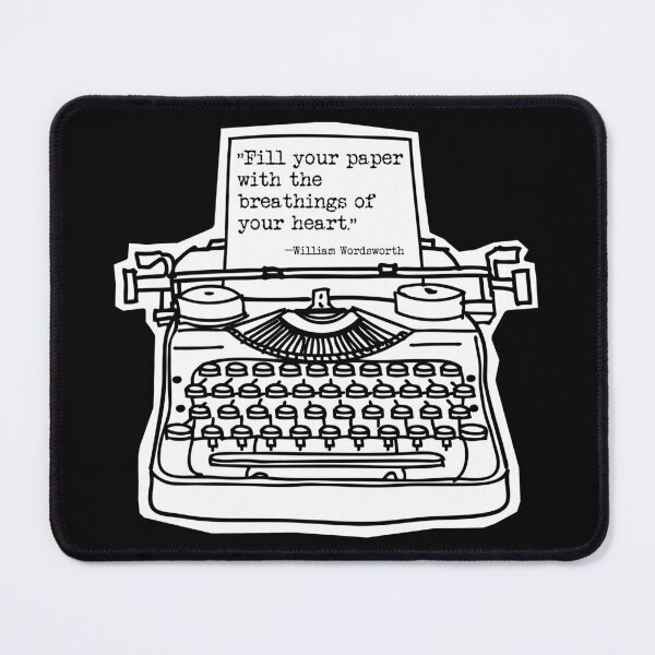 Item preview, Wordsworth Fill Your Paper  designed and sold by AndrewCotten.