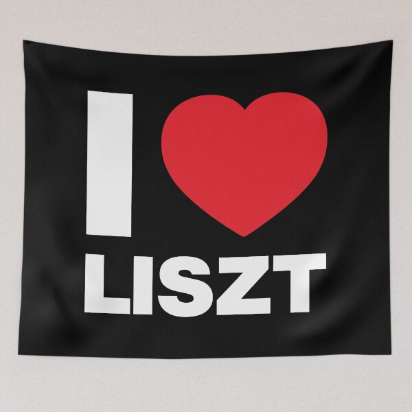 Item preview, I Love Liszt Hungarian composer, pianist designed and sold by Thestarrysky.