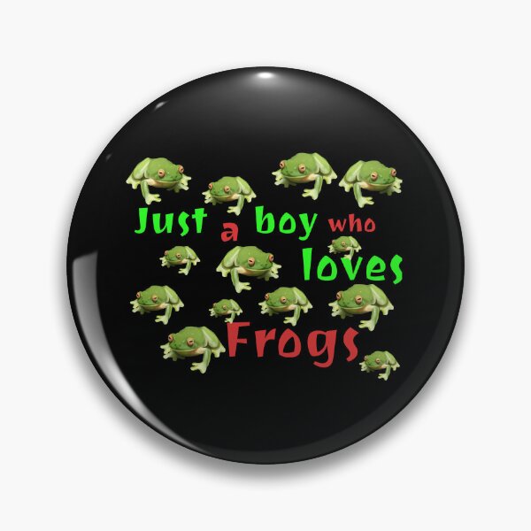 Item preview, Just a Boy Who Loves Frogs designed and sold by Bill Neill.
