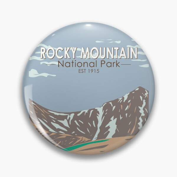 Item preview, Rocky Mountain National Park Colorado Grays Peak Vintage designed and sold by KrisSidDesigns.