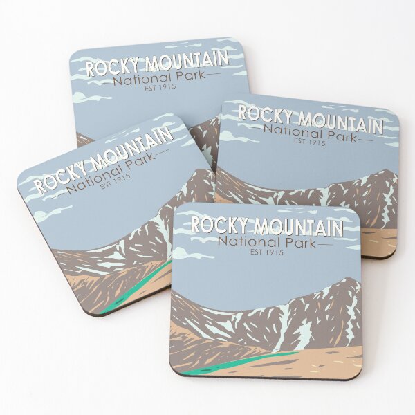 Item preview, Rocky Mountain National Park Colorado Grays Peak Vintage designed and sold by KrisSidDesigns.