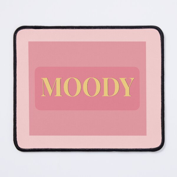 Item preview, "MOODY" sticker designed and sold by Design Corner.