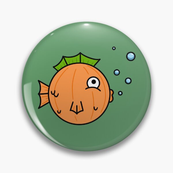 Item preview, Pumpkin Pufferfish designed and sold by SpaceDiver-001.