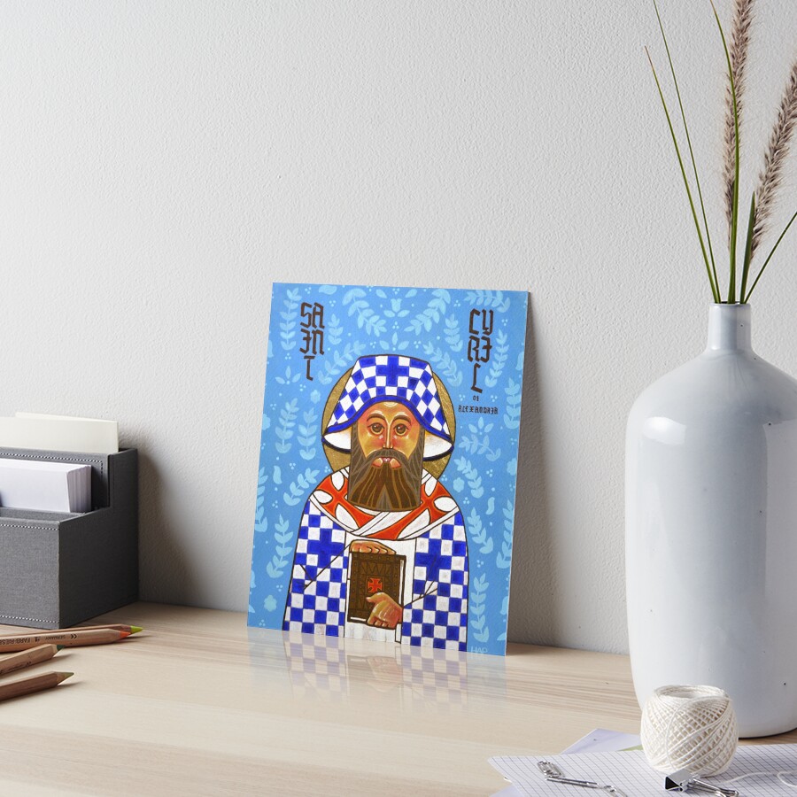 Item preview, Art Board Print designed and sold by LutheranIcons.