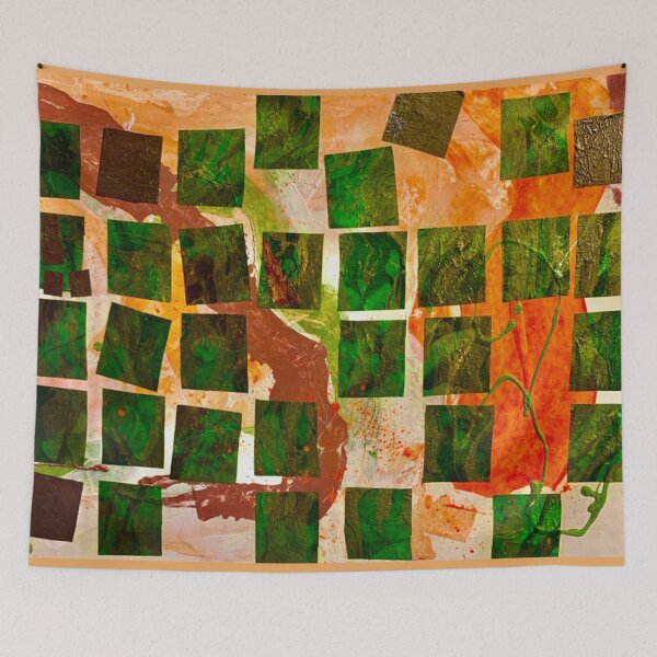 Item preview, Gilded Grid designed and sold by Karen Eutemey.