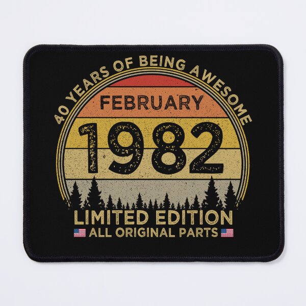 Item preview, 40th Birthday February 1982 Limited Edition Patriotic designed and sold by cssdru.