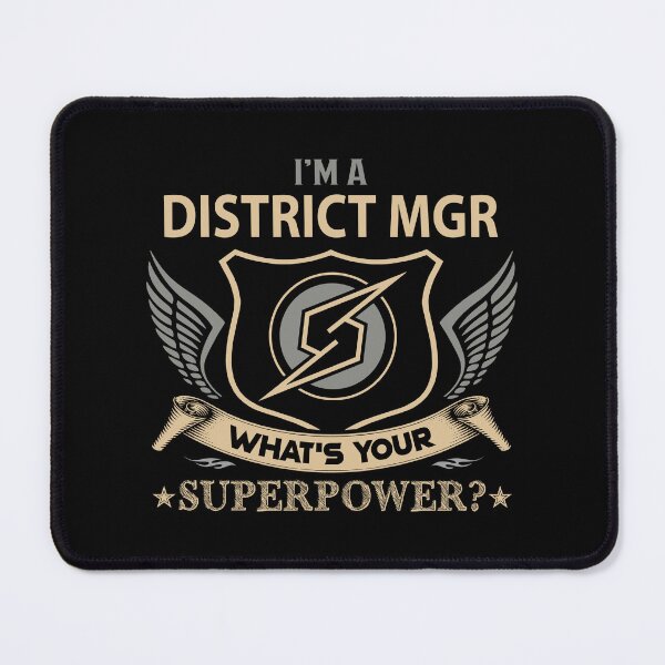 Item preview, District Mgr T Shirt - What Is Your Superpower Job Gift Item Tee designed and sold by leolanwugm.