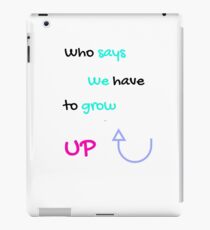 Walt Disney Quote iPad Case/Skin